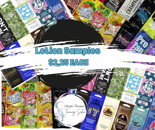 Tanning Lotion Sample Packets